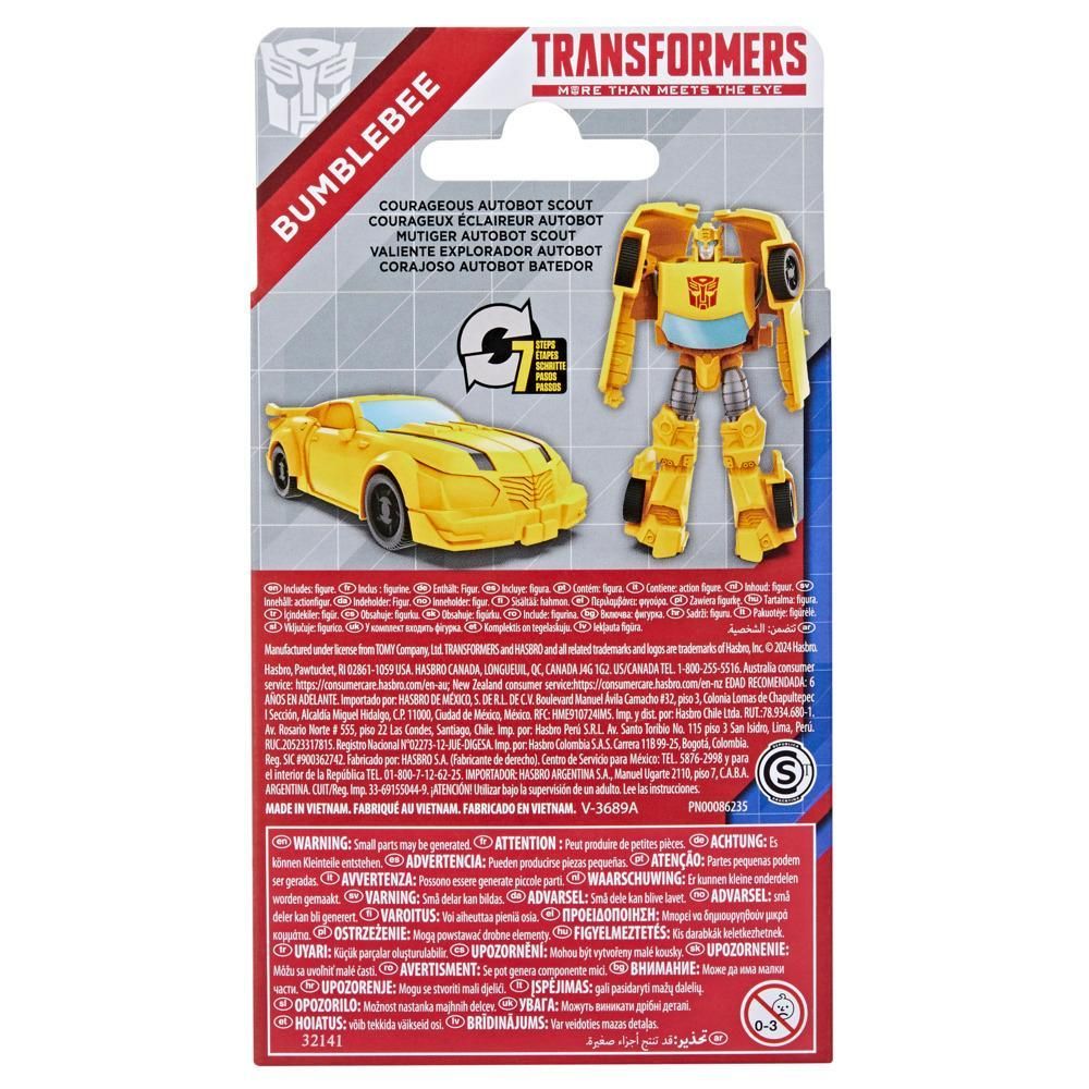 Трансформираща се фигурка, Transformers, Authentics Bravo, Bumblebee, F8586