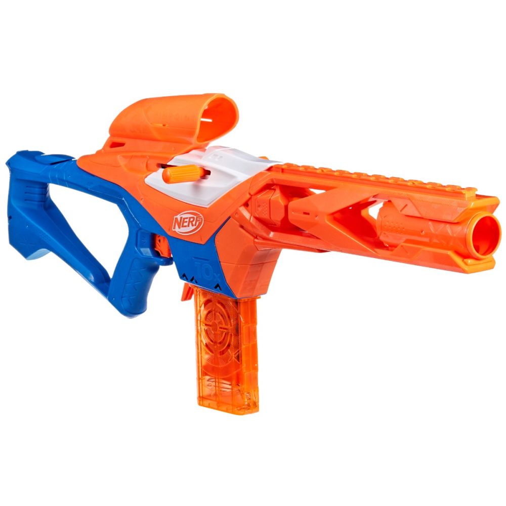 Бластер с 18 дунапренени стрелички, Nerf, N1 Series, Pinpoint Sight