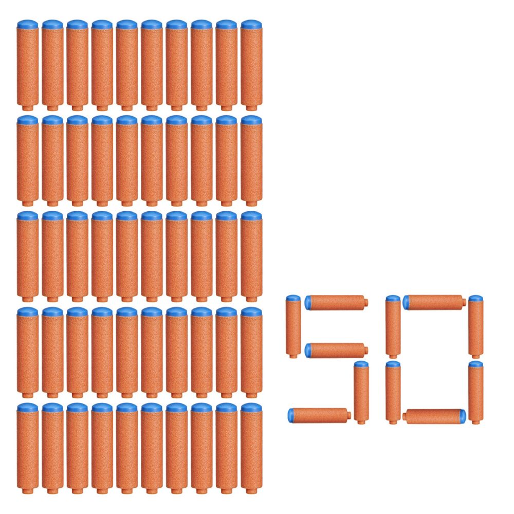 Комплект 50 дунапренени стрелички, Nerf N1