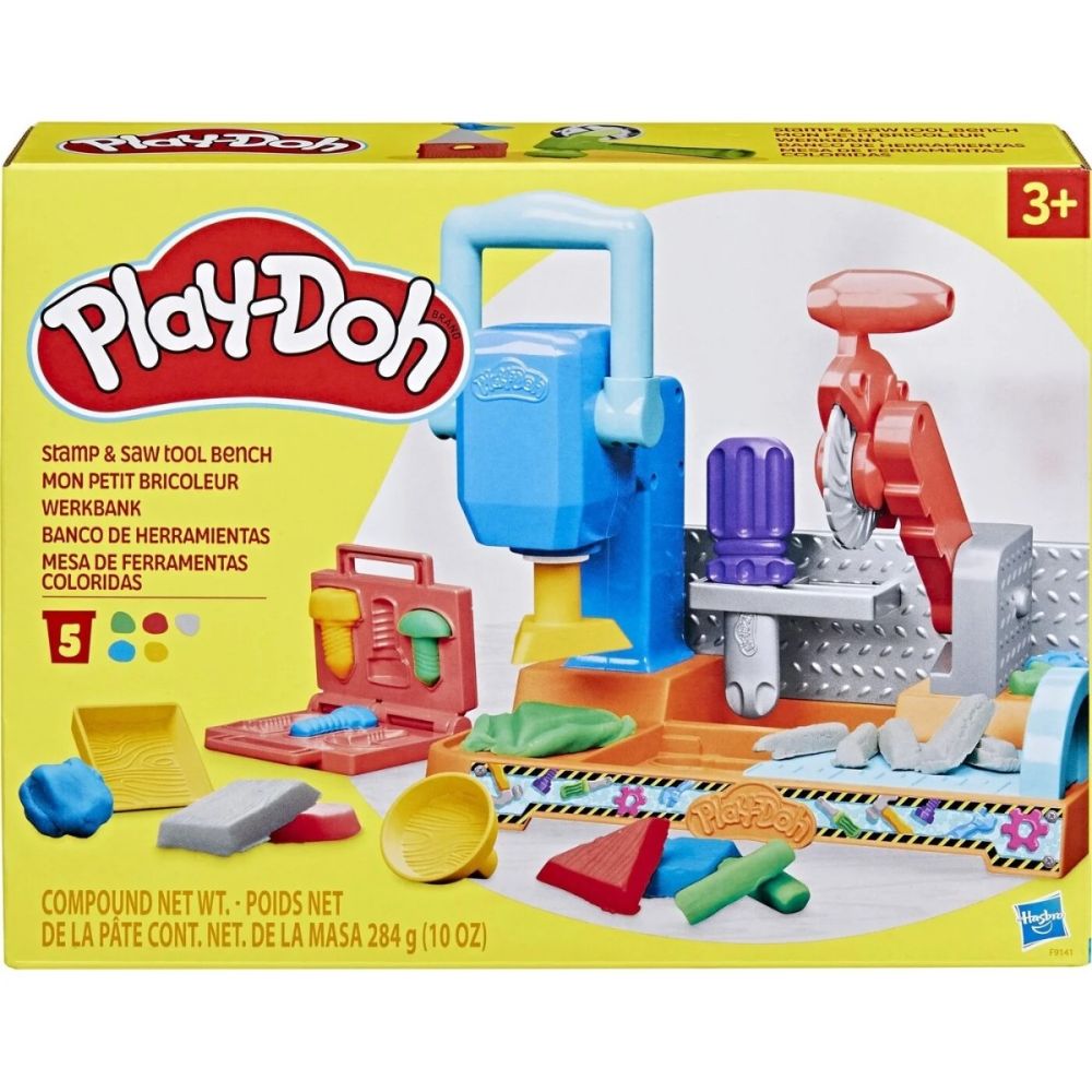 Комплект за игра, Play-Doh, Работна маса с инструменти, F9141