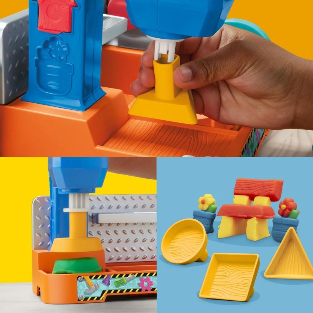 Комплект за игра, Play-Doh, Работна маса с инструменти, F9141