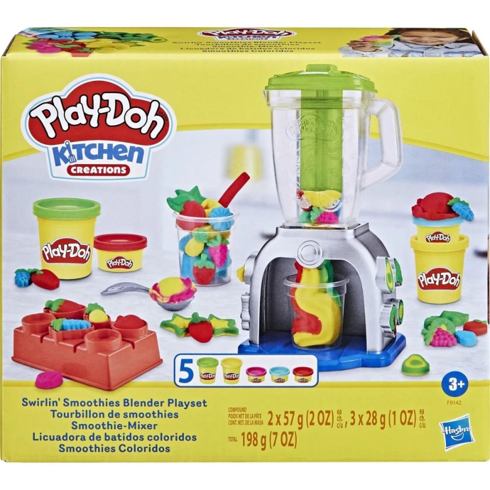 Комплект блендер с аксесоари, Play-Doh, Swirlin Smoothies, F9142