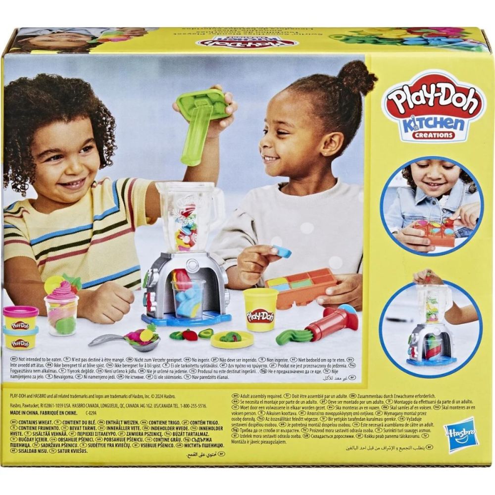 Комплект блендер с аксесоари, Play-Doh, Swirlin Smoothies, F9142