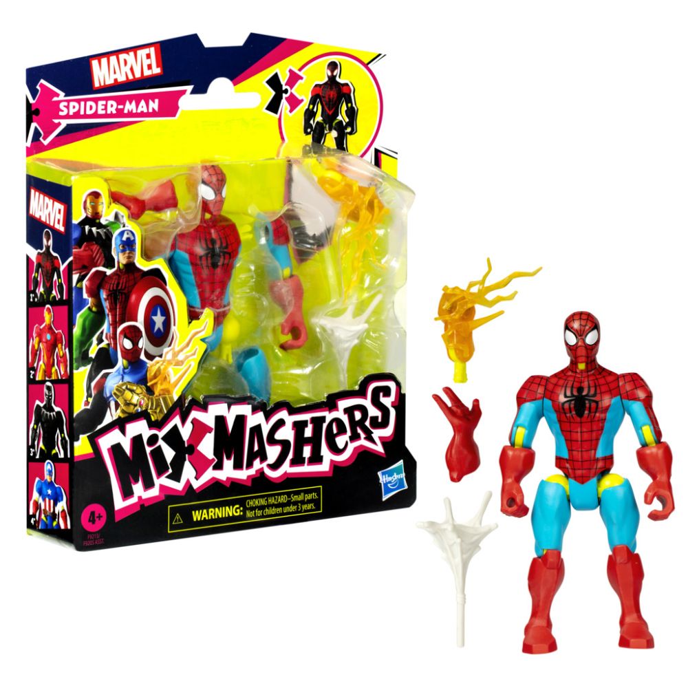 Фигурка с аксесоари, Marvel Spiderman, Mixmashers, Spider-Man, F9213