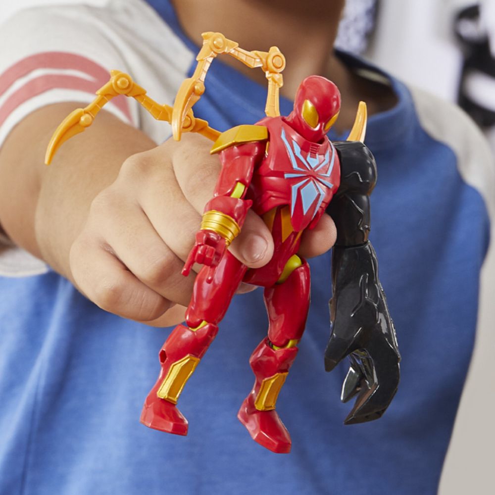 Фигурка с аксесоари, Marvel Spiderman, Mixmashers, Iron Spider, F9217