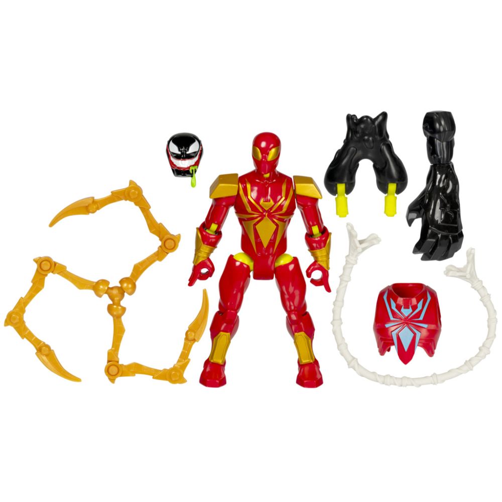 Фигурка с аксесоари, Marvel Spiderman, Mixmashers, Iron Spider, F9217