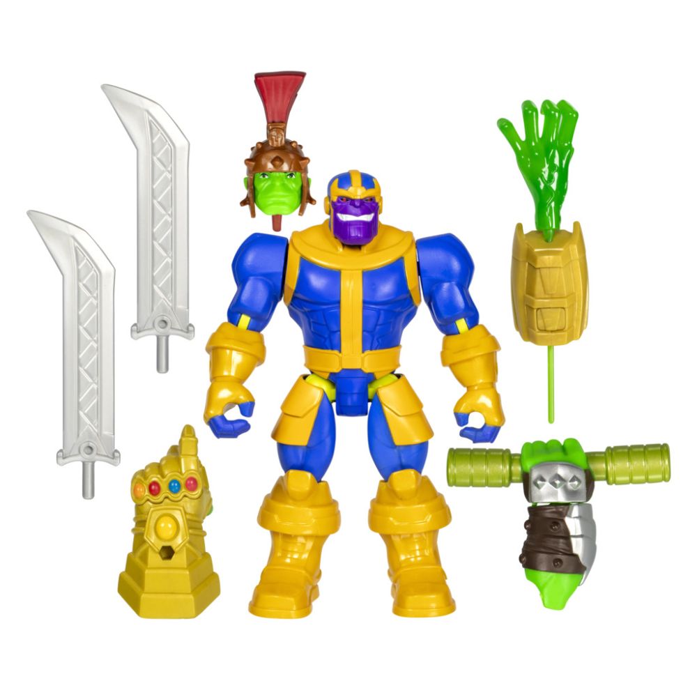 Подвижна фигурка с аксесоари, Marvel Avengers, Mixmashers, Thanos, F9271