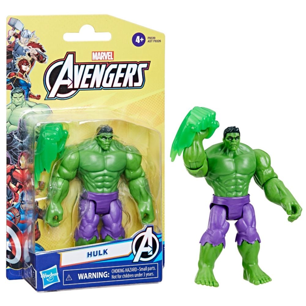 Фигурка Avengers, Evergreen, Hulk, 10 см