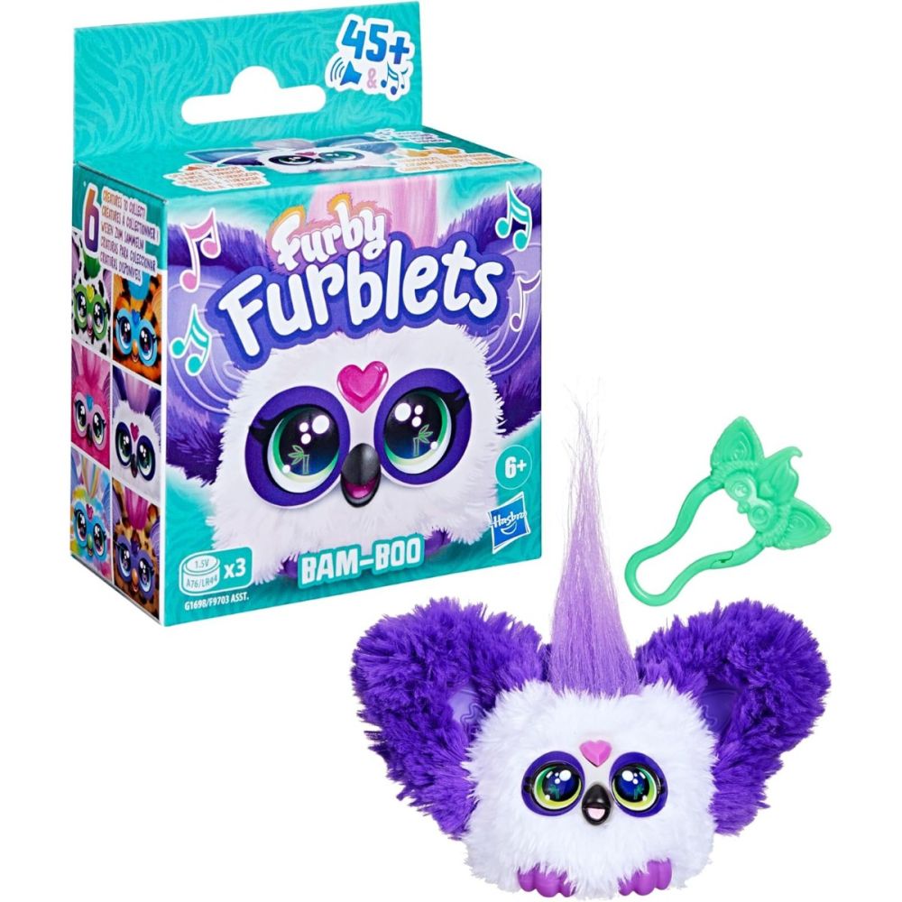 Интерактивна плюшена играчка, Furby Furblets, Bam-Boo, G1698
