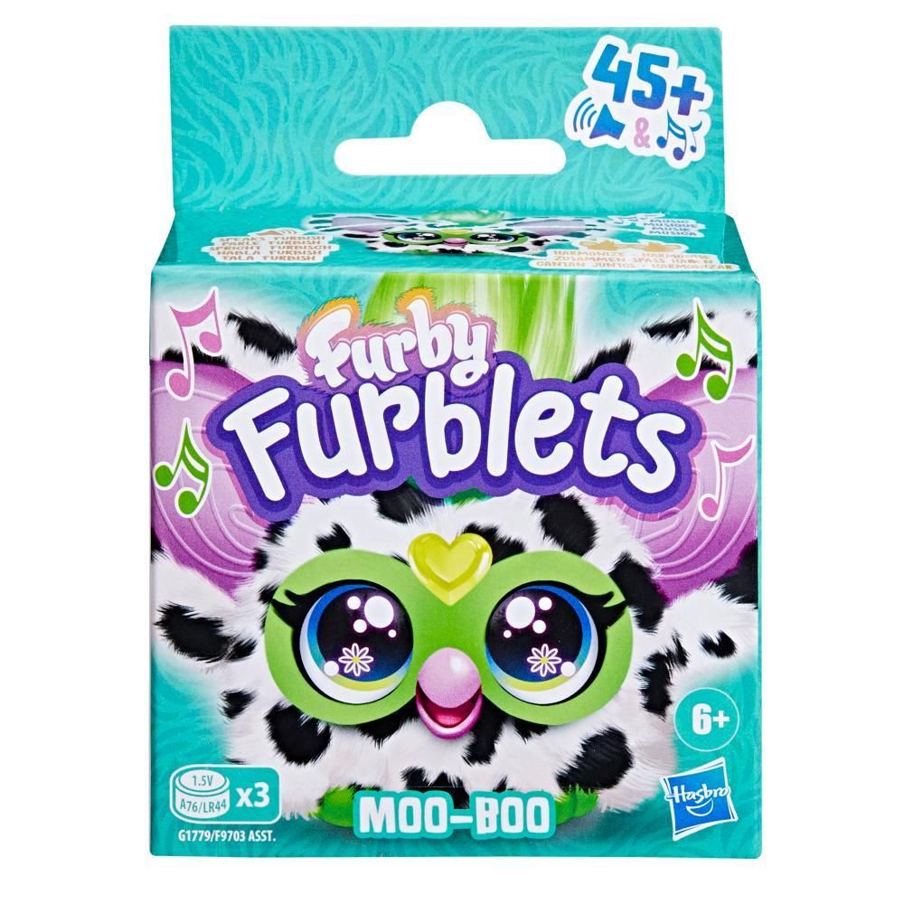 Интерактивна плюшена играчка, Furby Furblets, Moo-Boo, G1779
