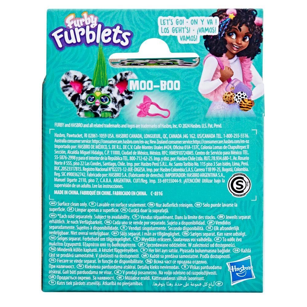 Интерактивна плюшена играчка, Furby Furblets, Moo-Boo, G1779