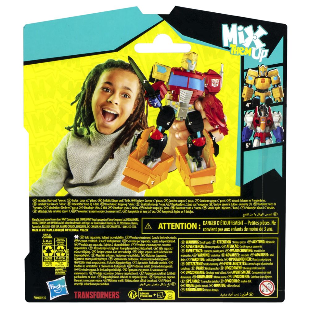 Фигурка с аксесоари, Transformers, Mixmashers, Bumblebee, F9734