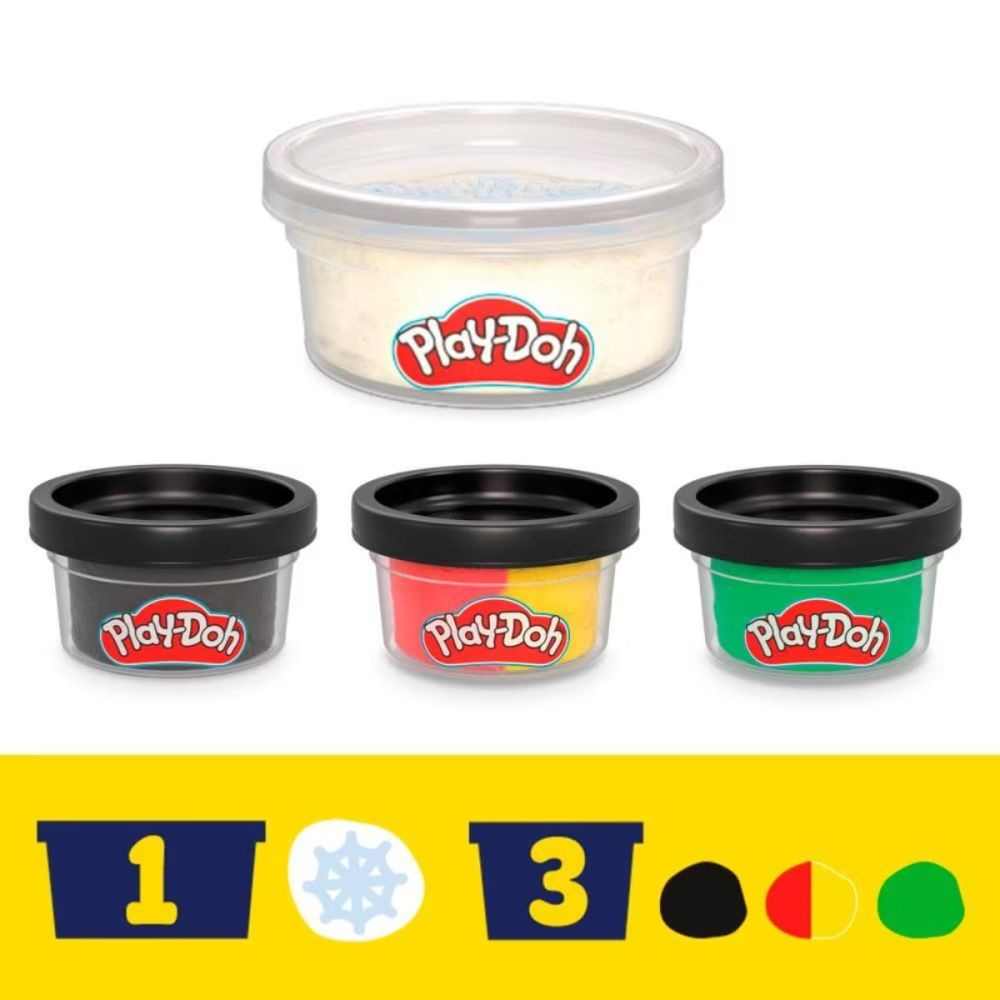 Комплект за игра с 2 фигурки, Play-Doh, Marvel, Spider-Man и Venom, F9827