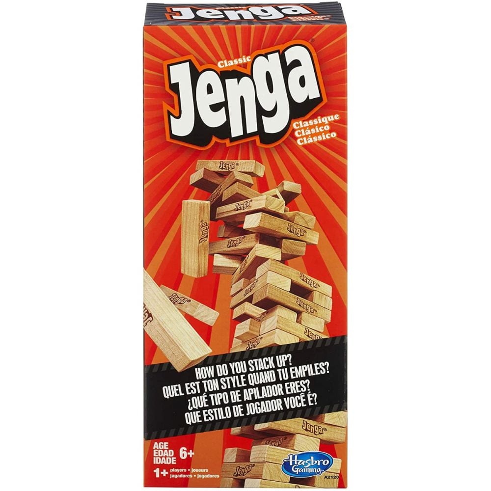 Настолна игра, Hasbro Games, Jenga Refresh, G1499