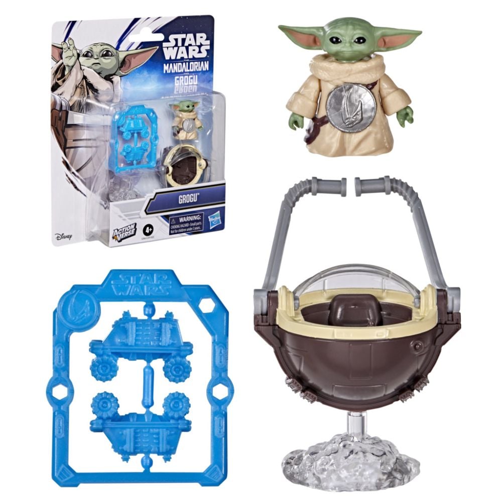 Фигурка с аксесоари, Star Wars, ActionVerse, Grogu, G2866