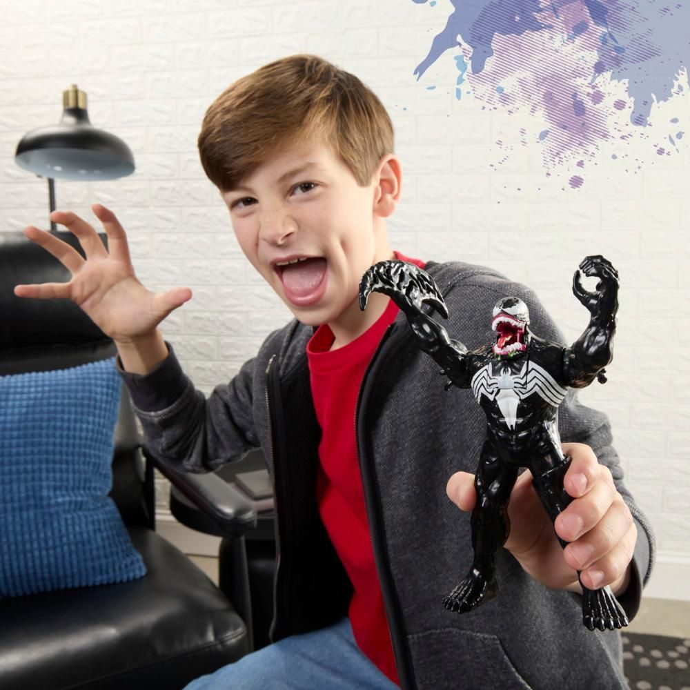 Фигурка със звуци, Marvel, Spider-Man, Venom Action XF, 15 см, G2855