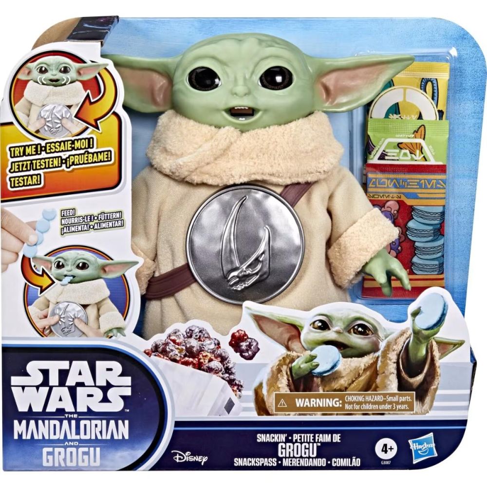 Фигурка с лакомства, Star Wars, The Mandalorian Snackin Grogu, G3087
