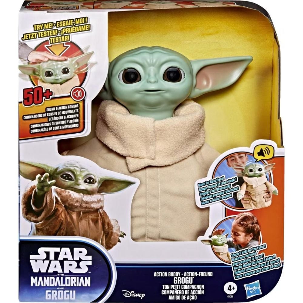 Фигурка със звуци, Star Wars, The Mandalorian and Action Buddy Grogu, G3088