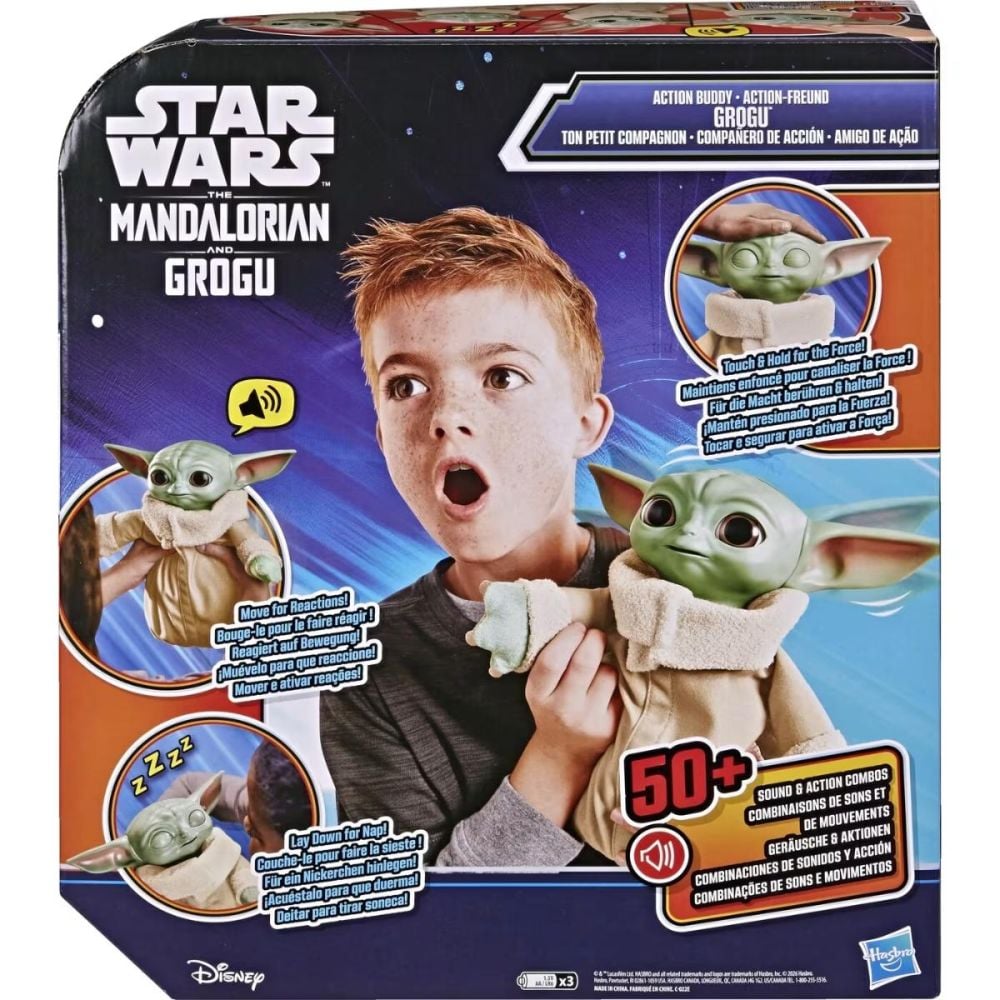 Фигурка със звуци, Star Wars, The Mandalorian and Action Buddy Grogu, G3088