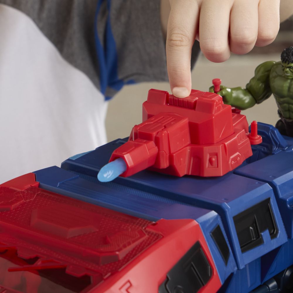 Бронирано превозно средство 2 в 1, Marvel Spider-Man, ActionVerse, Super Chompin Tank, G3439