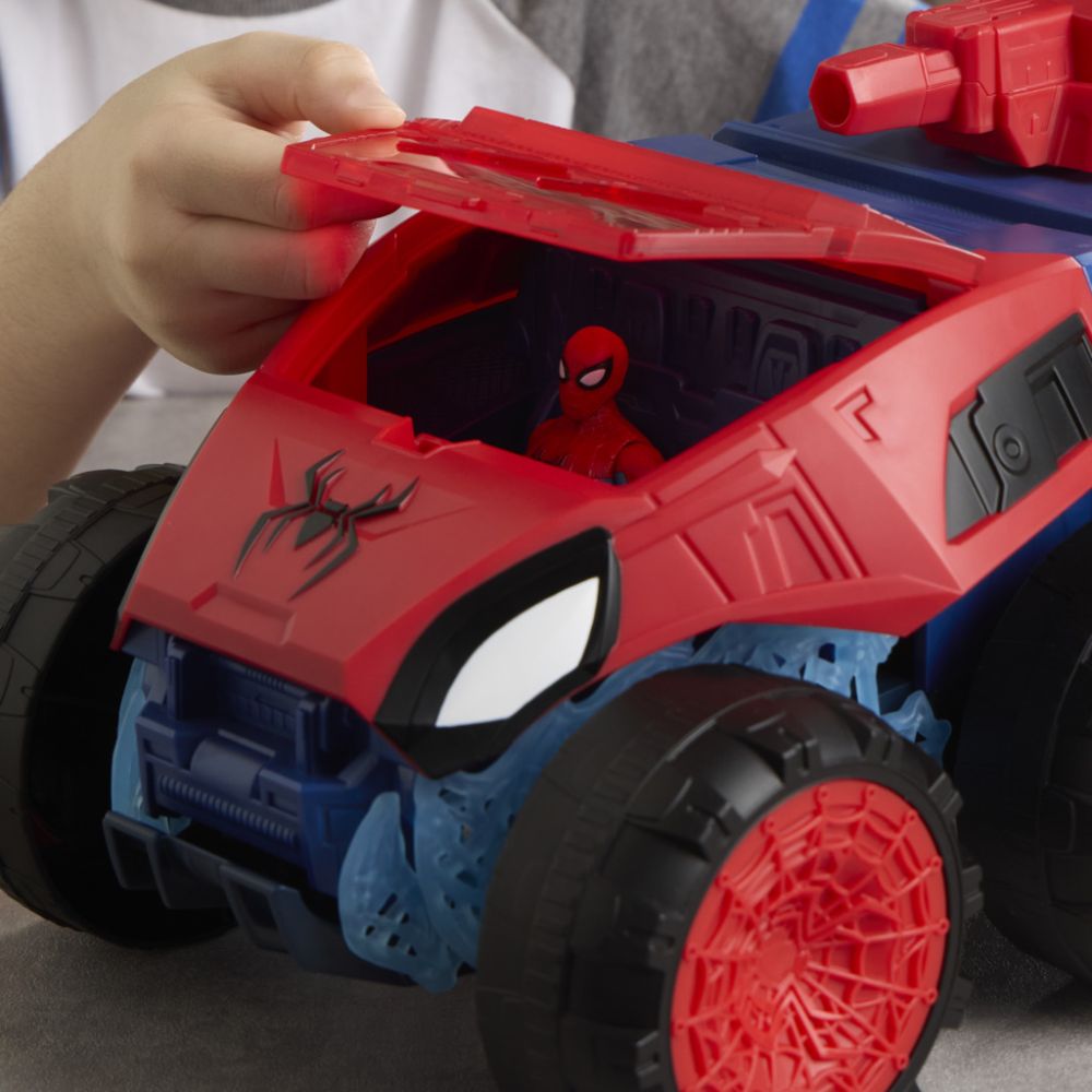 Бронирано превозно средство 2 в 1, Marvel Spider-Man, ActionVerse, Super Chompin Tank, G3439