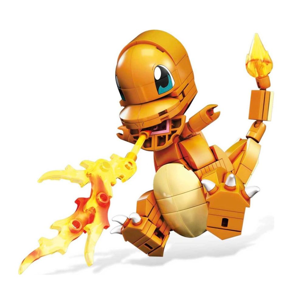 Строителен комплект, Mega Bloks, Pokemon Charmander, 180 части, GKY96