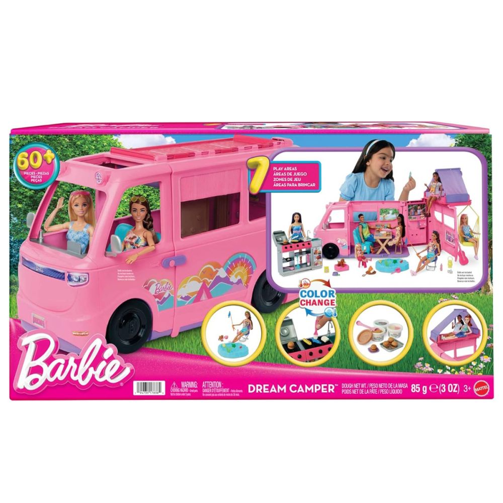Комплект за игра Barbie, Dream Camper, HRJ78