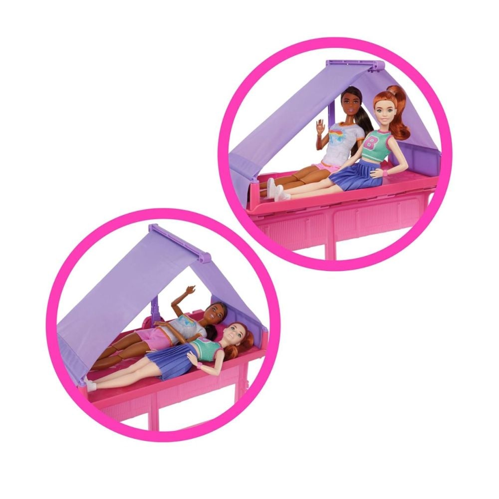 Комплект за игра Barbie, Dream Camper, HRJ78