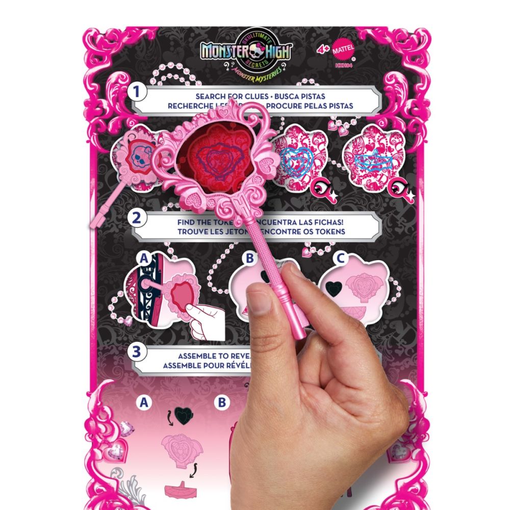 Кукла с аксесоари, Monster High, Skulltimate Secrets, Draculaura, HXH84