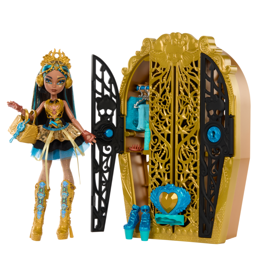 Кукла с аксесоари, Monster High, Skulltimate Secrets, Cleo De Nile, HXH86