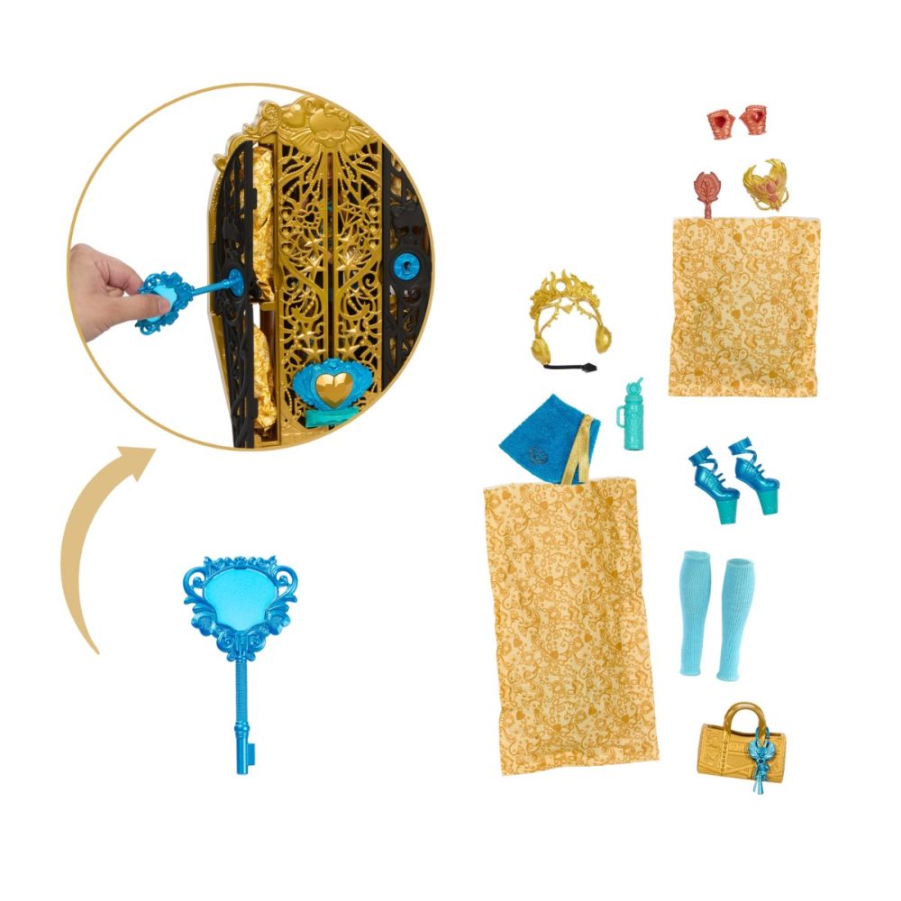 Кукла с аксесоари, Monster High, Skulltimate Secrets, Cleo De Nile, HXH86