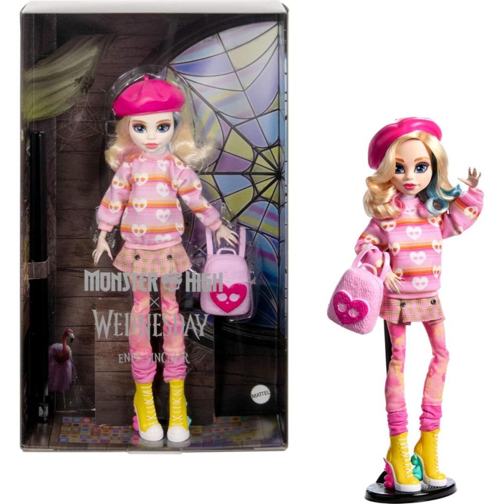 Кукла Monster High X, Wednesday Enid Sinclair, HXJ05