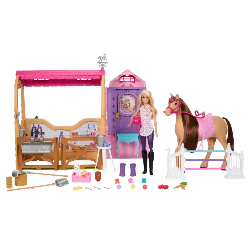 Комплект за игра с кукла, Barbie Mysteries, The Great Horse Chase, HXJ44