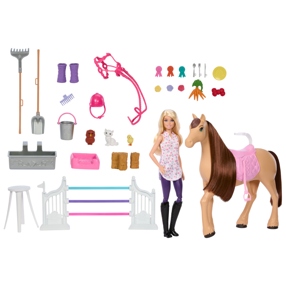 Комплект за игра с кукла, Barbie Mysteries, The Great Horse Chase, HXJ44