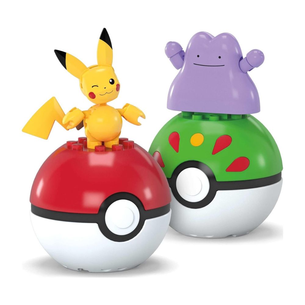 Строителен комплект, Mega Pokemon, Pikachu и Ditto, JCT43