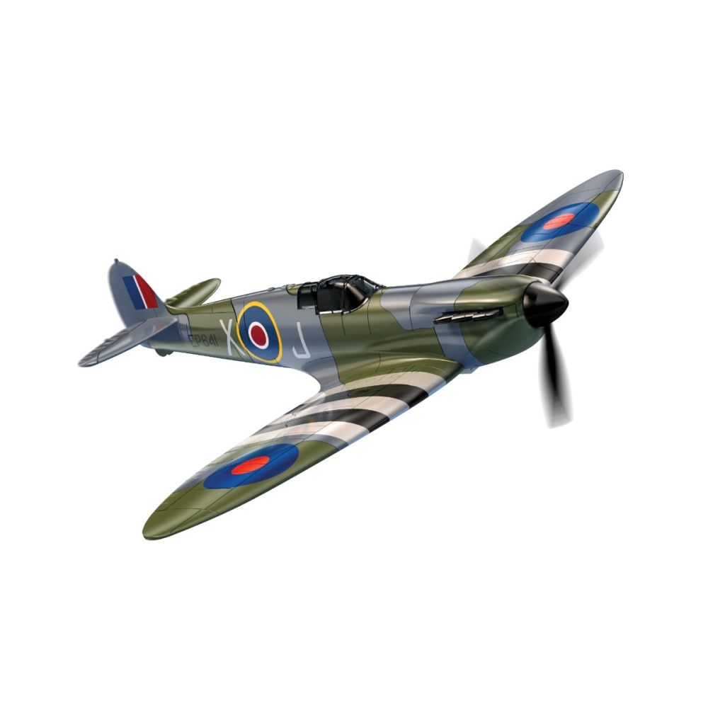 Строителен комплект, Airfix Quickbuild, Plane D-Day Spitfire, 34 части