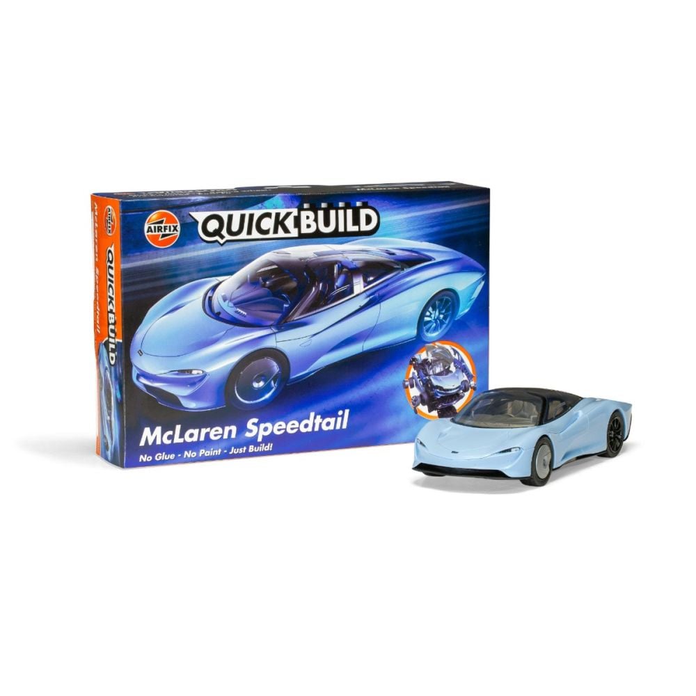 Строителен комплект, Airfix Quickbuild, Mclaren Speedtail, 37 части