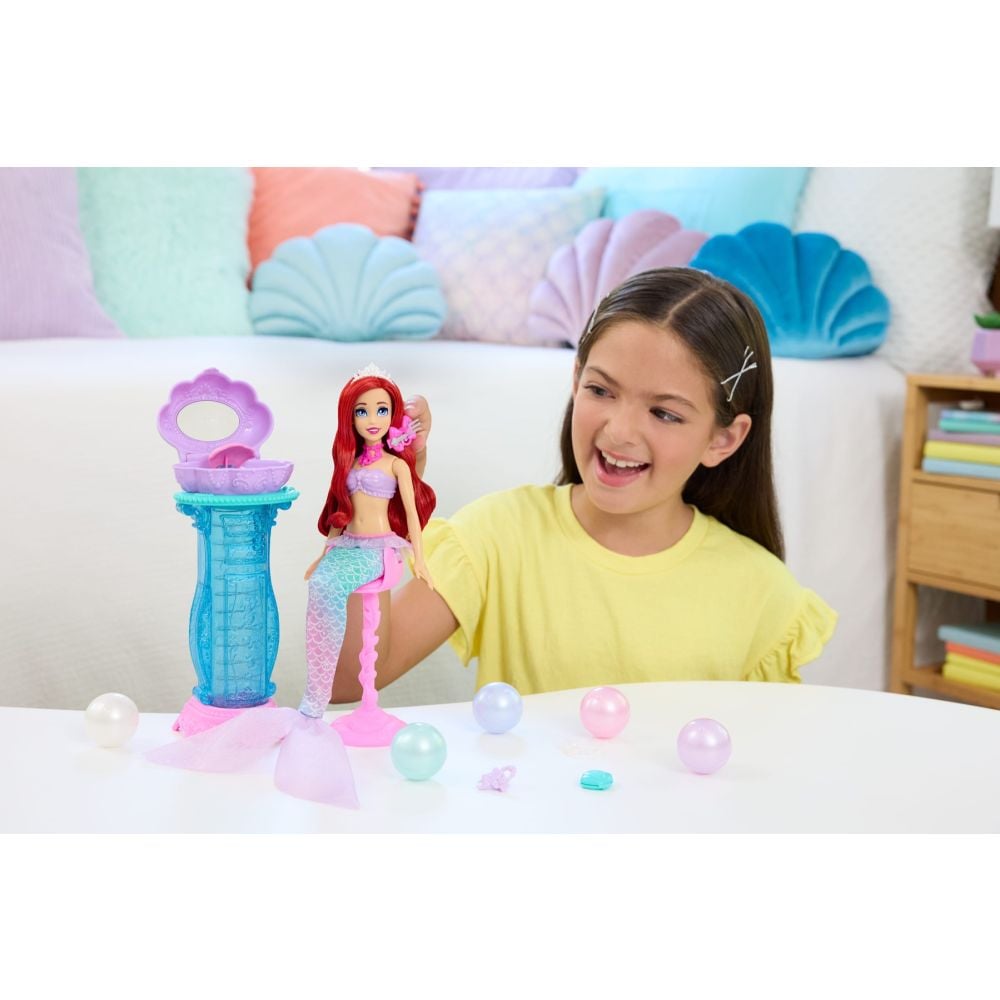 Кукла с аксесоари, Disney Princess, Vanity Pop Ariel, JBF86