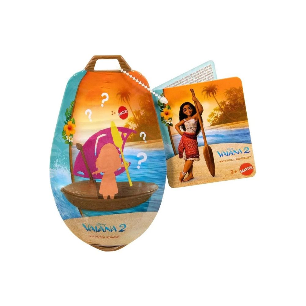 Мини фигурка изненада с лодка, Disney Princess, Vaiana 2, JBT68