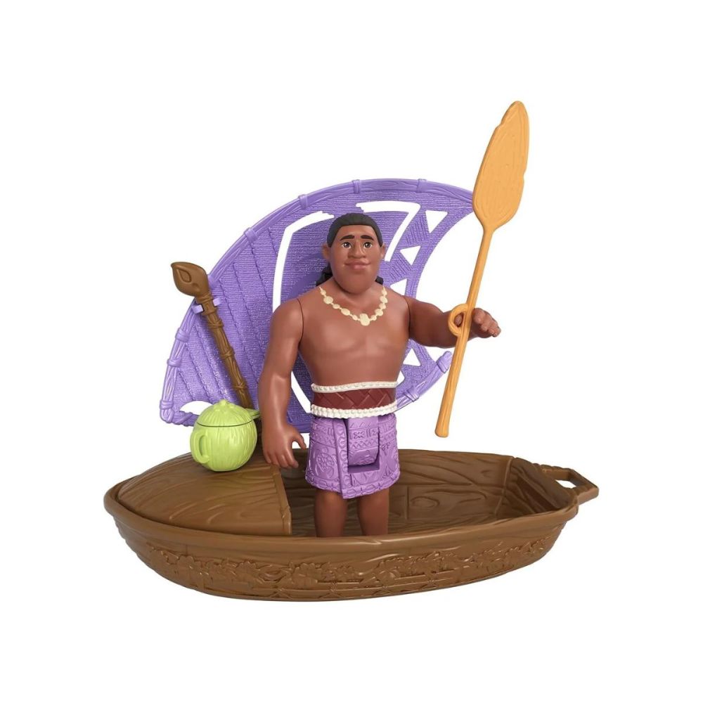 Мини фигурка изненада с лодка, Disney Princess, Vaiana 2, JBT68
