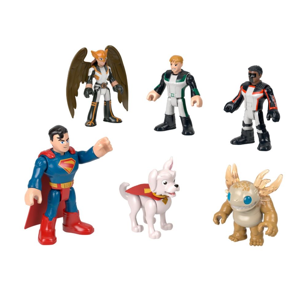 Комплект от 6 фигурки, Imaginext, Superman – мултипак Лигата на справедливостта, JDL09
