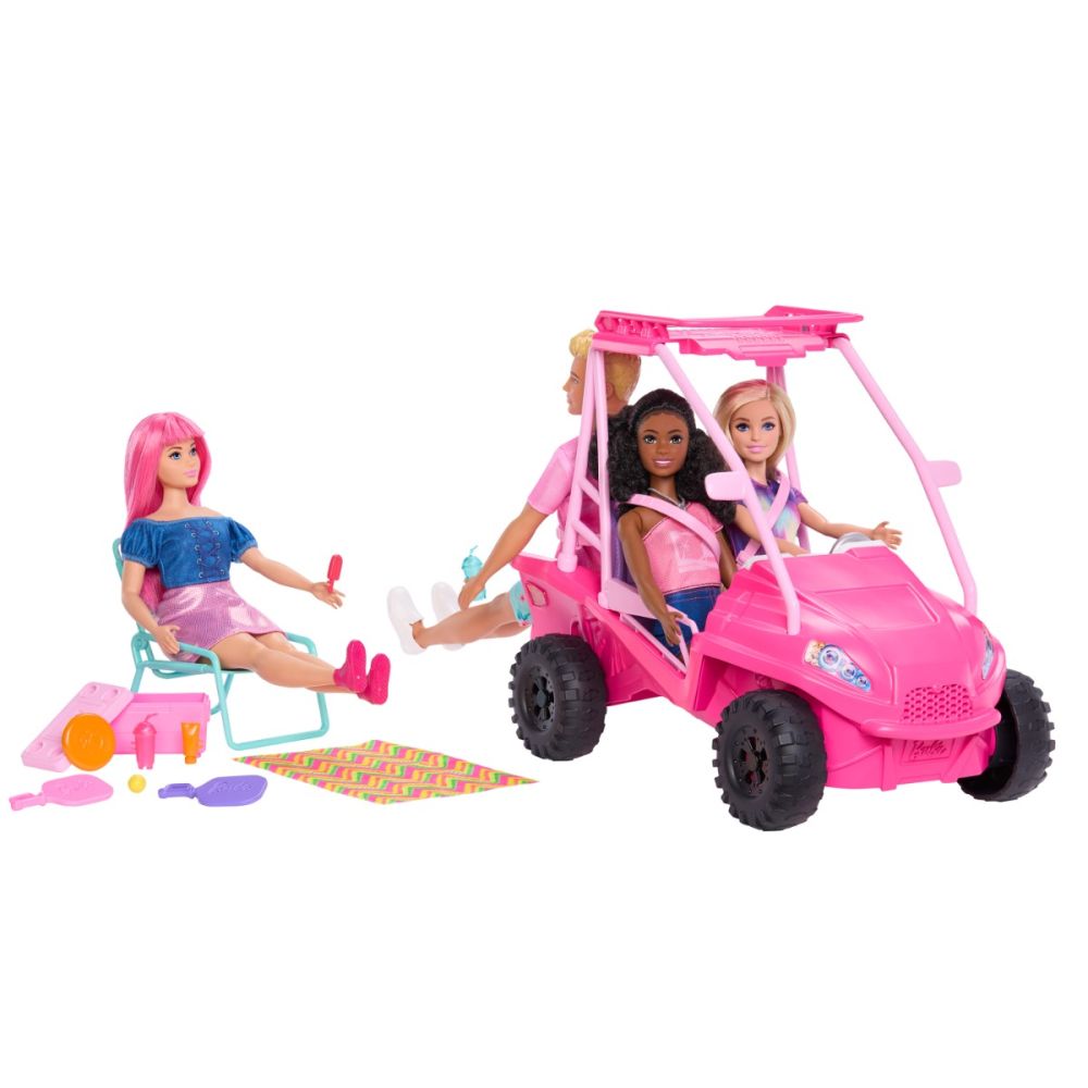 Плажно бъги, Barbie Mysteries, Beach Detectives, Ultimate Beach Buggy, JFV68