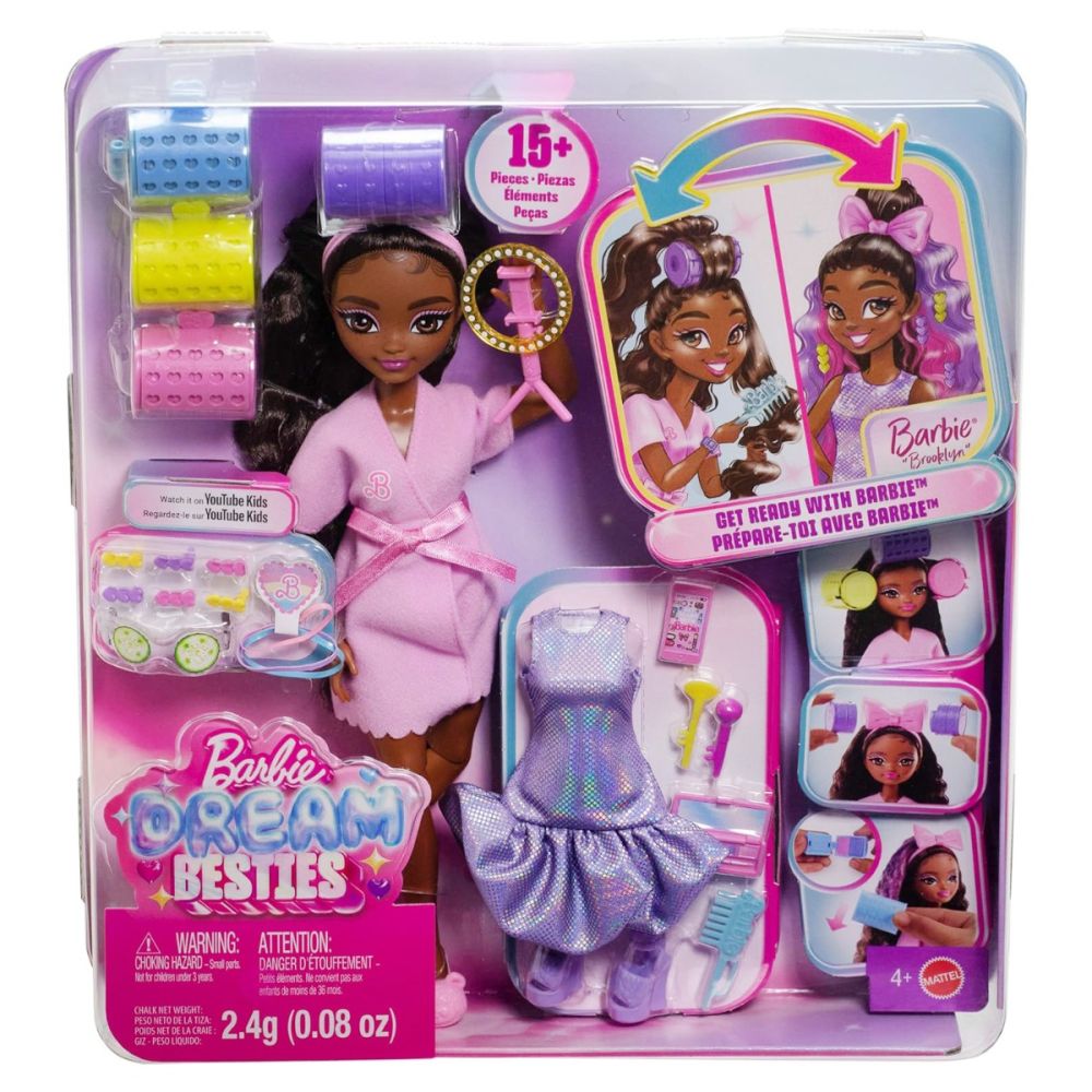 Кукла Barbie Brooklyn, Dream Besties, Get Ready with Me, JGG39
