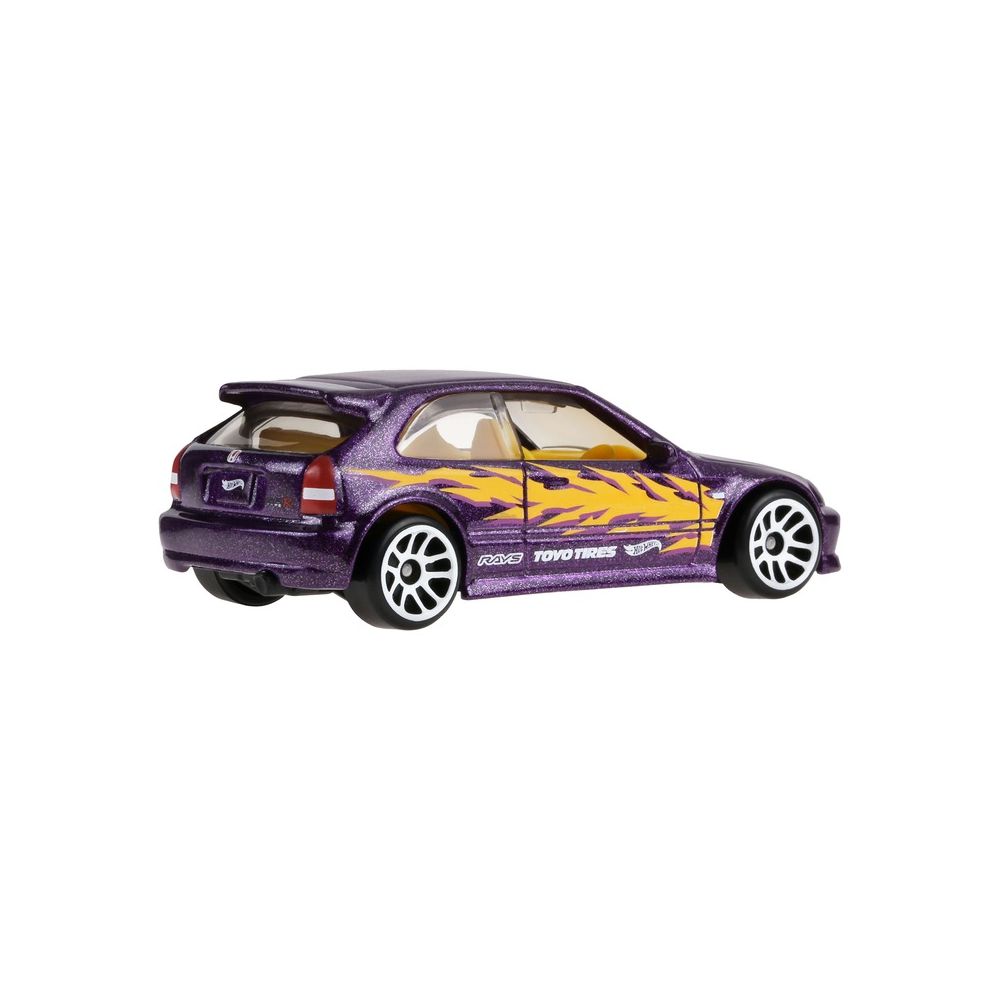 Метална количка, Hot Wheels, Silver Series, 99 Honda Civic Type R EK9, 1:64