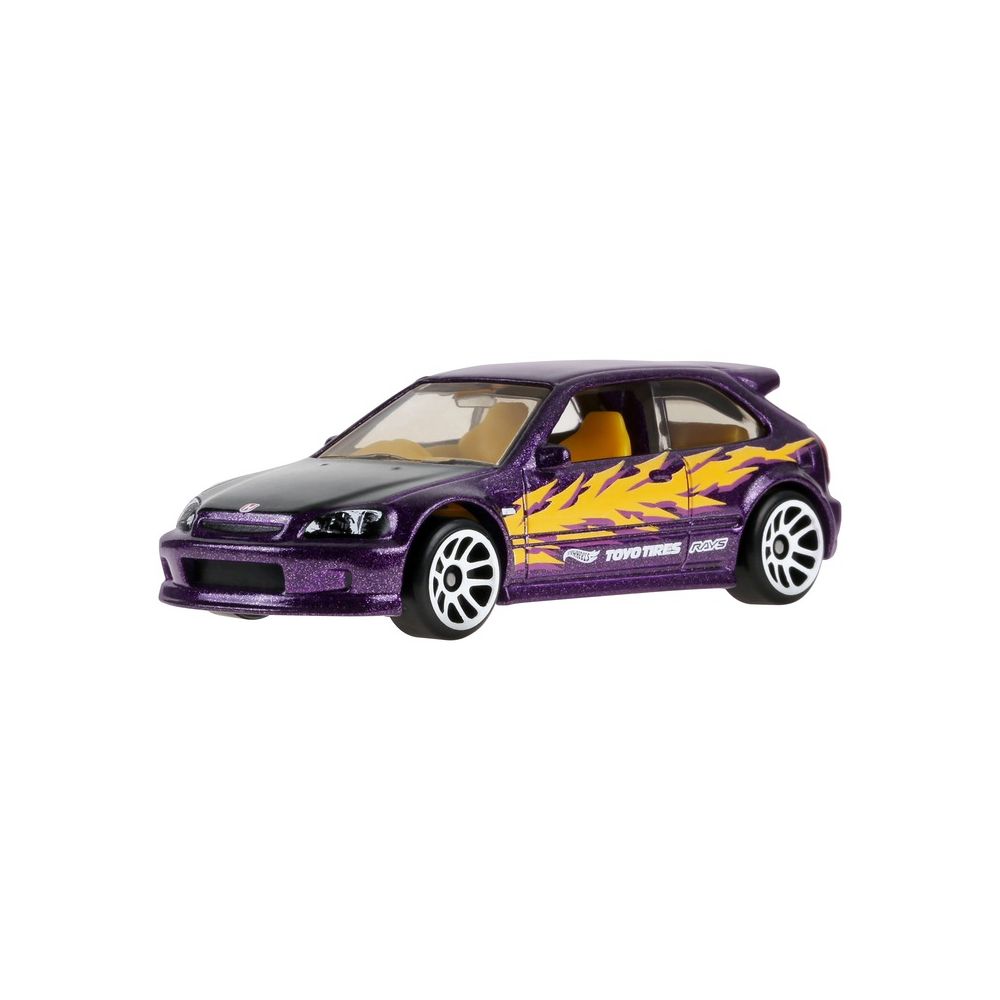 Метална количка, Hot Wheels, Silver Series, 99 Honda Civic Type R EK9, 1:64