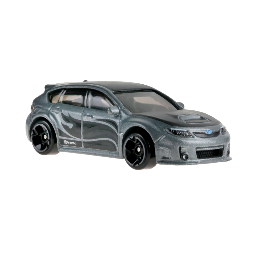 Метална количка, Hot Wheels, Silver Series, Subaru WRX STI, 1:64