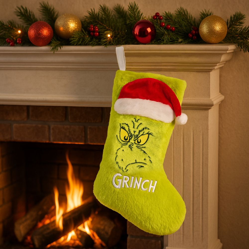 Коледен декоративен чорап Grinch, Christmas Stocking