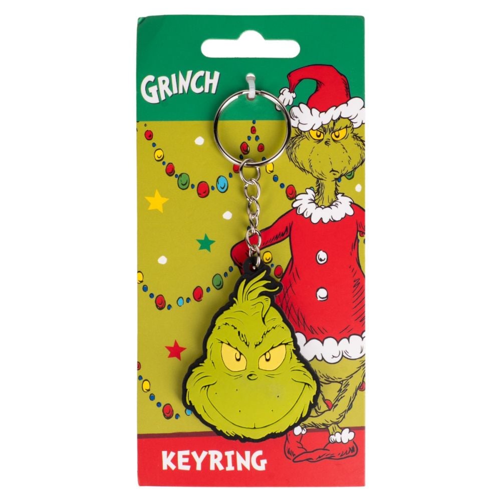 Гумен ключодържател с верижка, Grinch