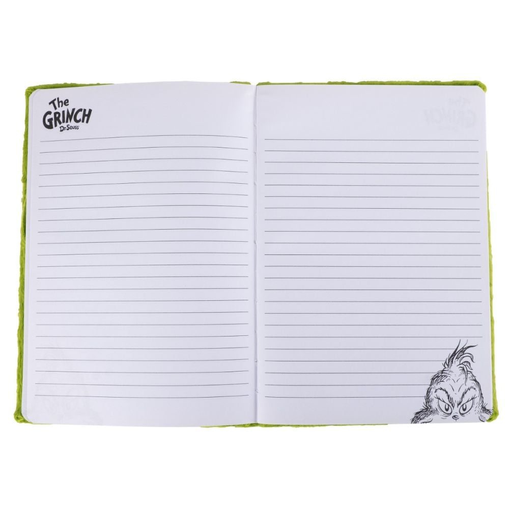 Дневник А5, Grinch, Fluffy Notebook, 160 страници