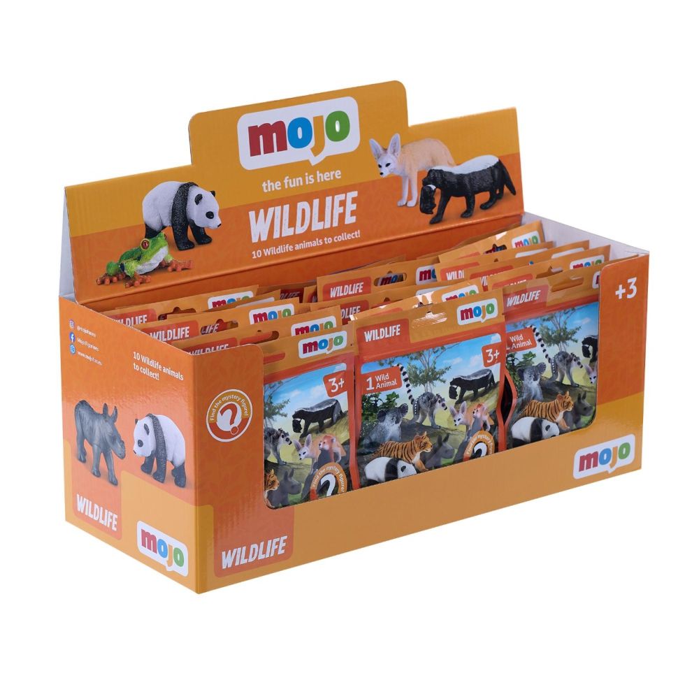 Фигурка изненада Mojo, Диви животни